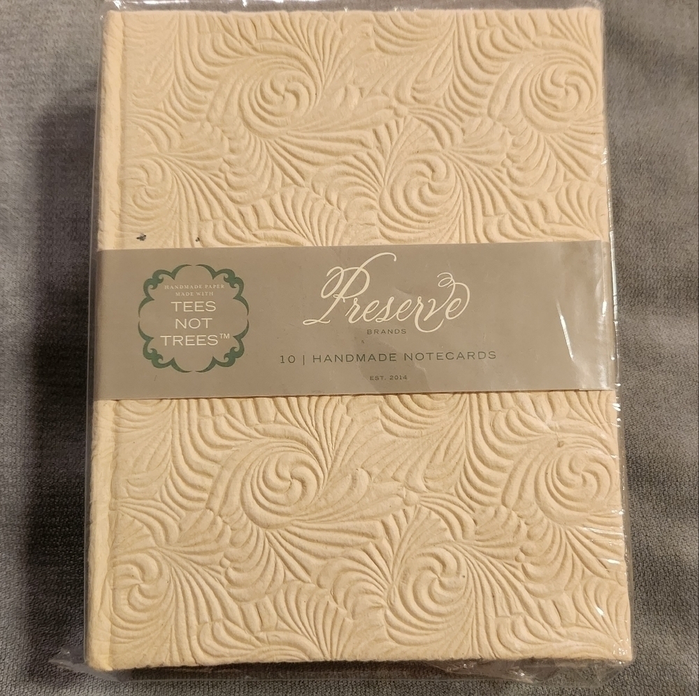 Preserve Brands Notecards Stationary Tees Not Trees